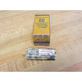 Square D 9001 LA-21 Contact Block 9001LA21 46980