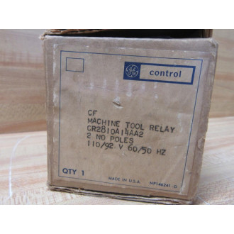General Electric CR2810A14AA2 Machine Tool Relay GE