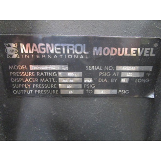 Magnetrol P61-2G3B-PEA Modulevel P612G3BPEA WActuator Base - Used