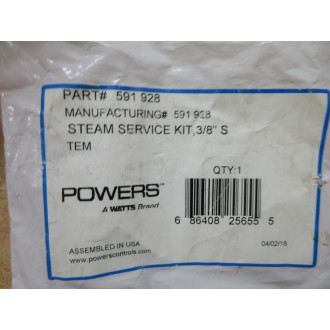 Powers 591-928 Watts Steam Service Kit 591928