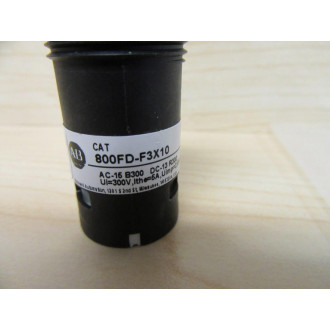 Allen Bradley 800FD-F3X10 Push Button Switch - New No Box