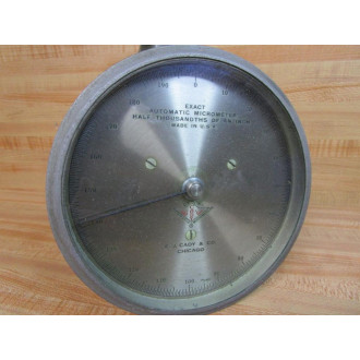 EJ Cady 5771 Exact Automatic Micrometer Half Thousands - Used