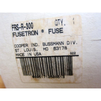 Buss FRS-R-300 Bussmann Fuse Cross Ref 6A838