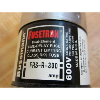 Buss FRS-R-300 Bussmann Fuse Cross Ref 6A838