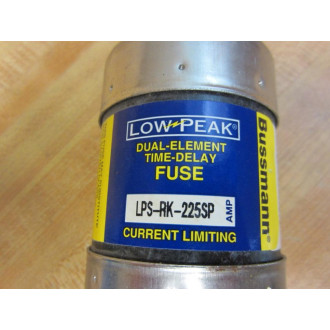 Buss LPS-RK-225SP Bussmann Fuse Cross Ref 6F330 Short BodyTested - New No Box