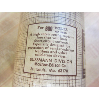 Bussmann KAC800 High Speed Semiconductor Fuse Buss Tested - Used