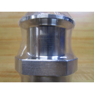 Wayland W421MP-15 1-12" Stainless Steel Male Clamp Adapter