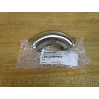 Wayland W42CMP-15 1-12" 90° Stainless Steel Clamp Elbow W42CMP15