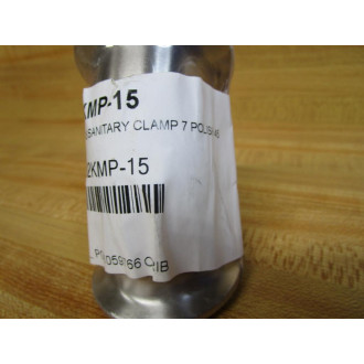 Wayland W42KMP-15 1-12" 45° Stainless Steel Clamp Elbow 2KMP