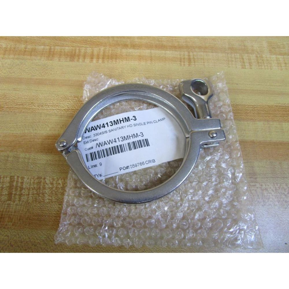 Wayland W413MHM-3 Stainless Steel Heavy Duty Clamp 13MHM