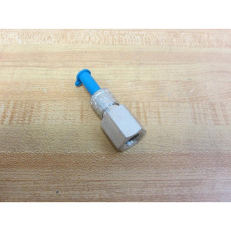 Swagelok B-QC4-D-400 14" Quick Connect Stem wValve BQC4D400 14" NPT - New No Box