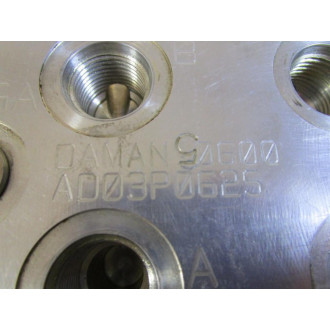 Daman Products AD03P0625 Hydraulic Manifold 50600 - Used