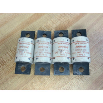 Gould Shawmut Ferraz Trionic A25X80 Amp-Trap Fuse 80A A25X80-4 Tested (Pack of 4) - New No Box