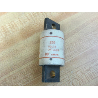 Gould Shawmut Ferraz Trionic A25X80 Amp-Trap Fuse 80A A25X80-4 Tested (Pack of 4) - New No Box