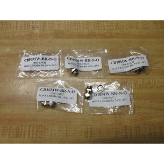 CD10MW-BR-N-O Cable Gland, Cord Grip CD10MW-BR (Pack of 3)