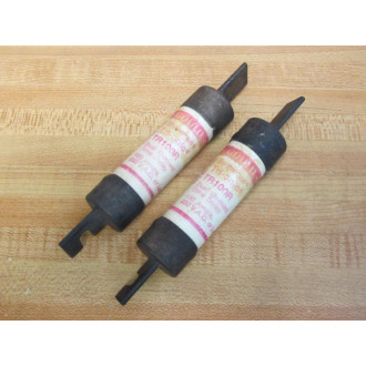 Gould Shawmut Ferraz TR100R Fuse Cross Ref 4YZF2 Tested (Pack of 2) - Used