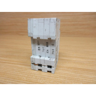 Siemens 5SX22 C2 2A Circuit Breaker 5SX22C2 W 5SX9100 - Used