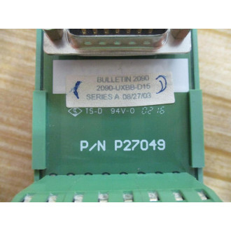 Amphenol P27049 Terminal Block 2090-UXBB-D15 - New No Box