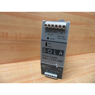 Sola SDN-2.5-24-100P Hevi-Duty Power Supply SDN2524100P Tested - Used