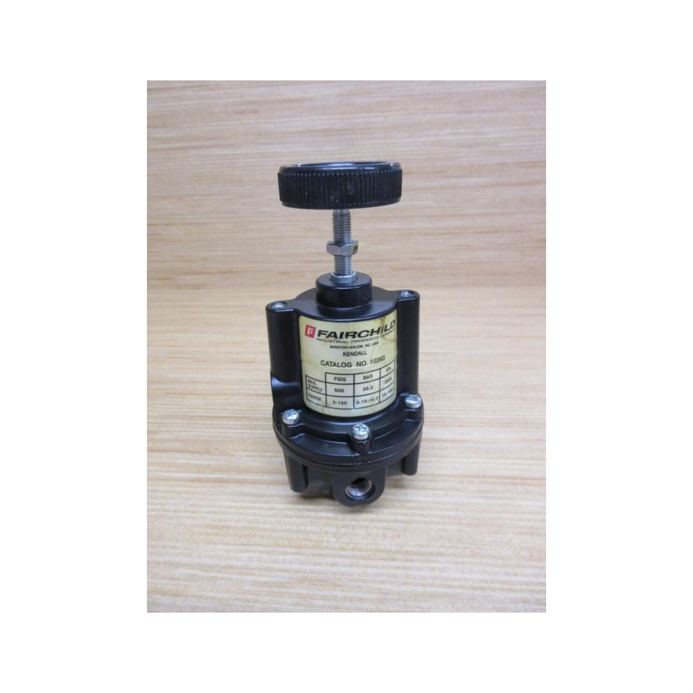 Fairchild 10263 Pressure Regulator - New No Box Fairchild 10263 Pressure Regulator - New No Box
