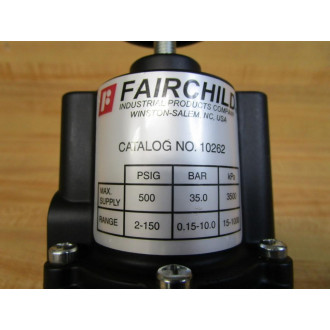 Fairchild 10262 Pneumatic Regulator WGauge - New No Box