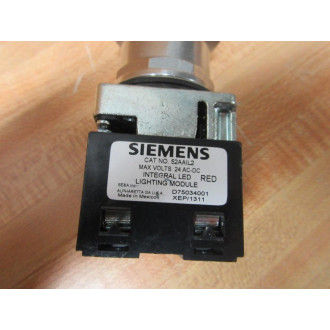 Siemens 52PP2L2A Illuminated PushPull Button WO 52BJK, W 52AAIL2 - New No Box