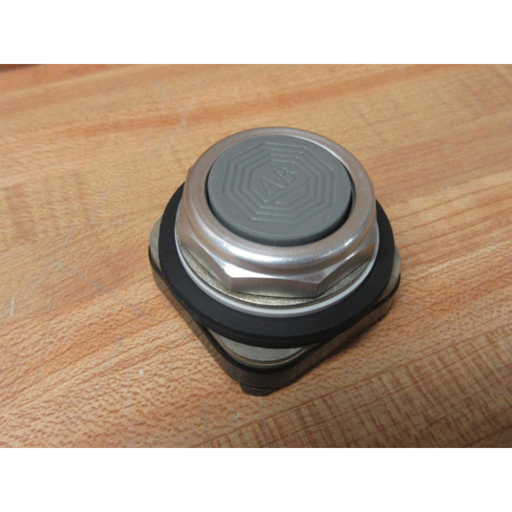 Allen Bradley 800T-A4P Flush Push Button 800TA4P Gray - New No Box