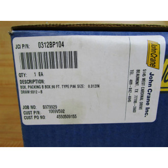 John Crane K1760 Mechanical Packing 0312BP104