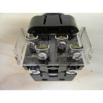 Allen Bradley 800T-2HGH2KB6AX Green Selector Switch