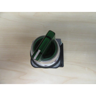 Allen Bradley 800T-2HGH2KB6AX Green Selector Switch