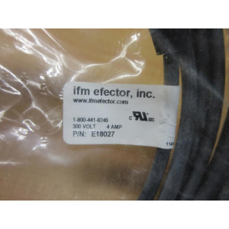 IFM Efector E18027 5 Pin Micro Style Cable Assembly