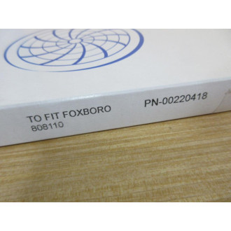 Graphic Controls 00220418 Foxboro Circular Charts 808110 (Pack of 100)