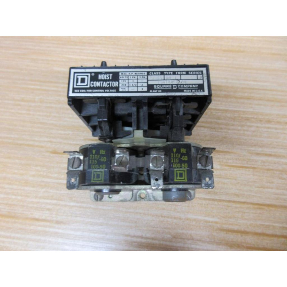 Square D 8965-R01 Hoist Contactor 8965R01 - Used