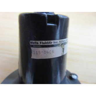 Watts Fluidair R119-04CS Regulator R11904CS - New No Box