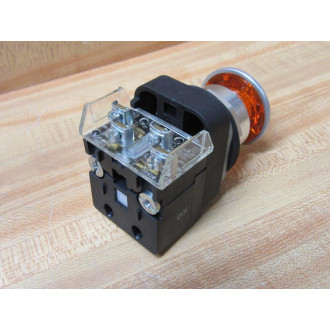 Allen Bradley 800T-FXQH2AA1 Amber Button W800T-XA1, 800TC-N374 - New No Box