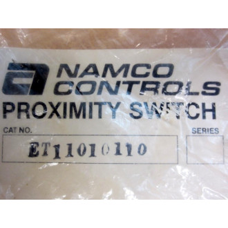 Danaher Namco ET110-10110 Proximity Switch ET11010110 Black