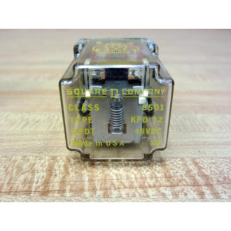 Square D 8501-KPD-12 Relay 8501KPD12 Coil 48V DC 48065