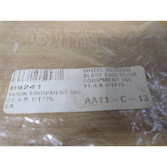 Vijuk Equipment 21.4.0.11775 Guiding Wheel Blast Cam 09241 - New No Box