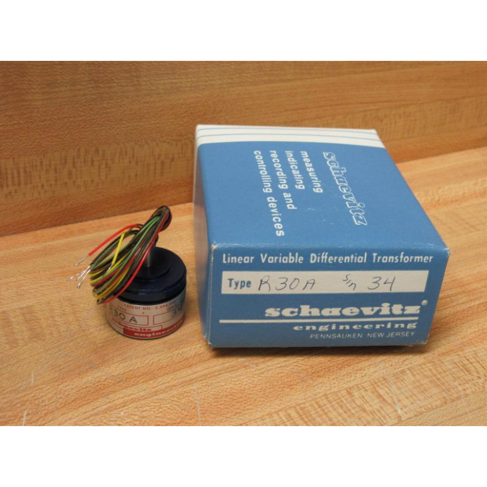 Schaevitz R30A Rotary Variable Differential Transformer