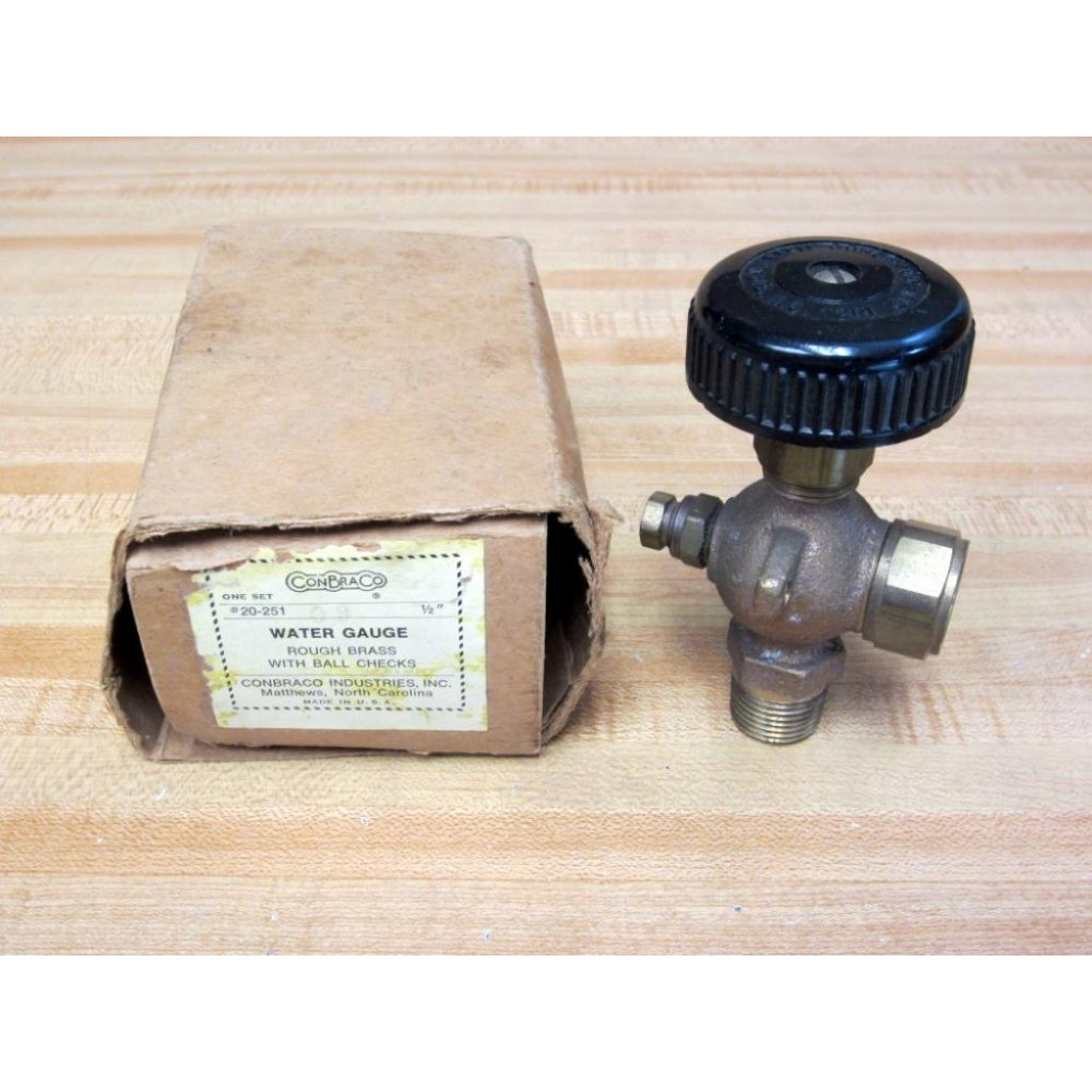 Conbraco 20-251 12" Water Gauge 20-251-00 Conbraco 20-251 12" Water Gauge 20-251-00