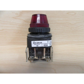 Allen Bradley 800H-QRH10R Pilot Light 800HQRH10R - Used