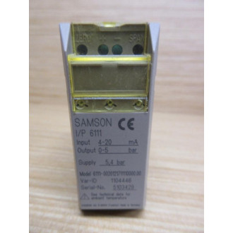 Samson 6111-0020121711110000.00 IP 6111 Converter - Used