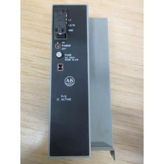 Allen Bradley 966799-02 120220VAC Power Supply 1771-P7B - Used