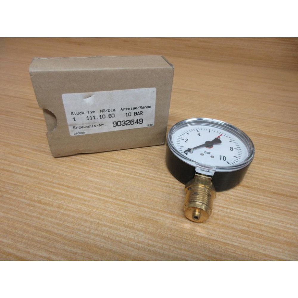 Wika 9032649 Pressure Gauge 111.10.80