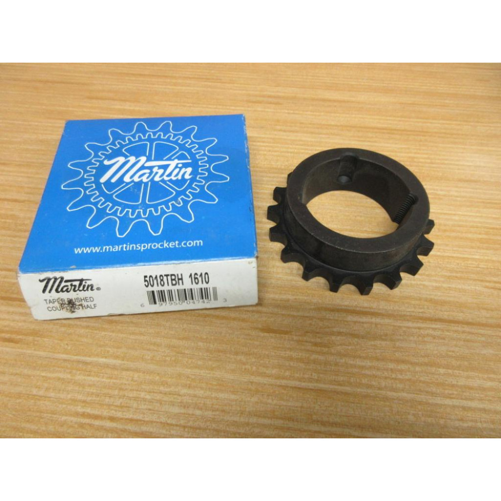 Martin 5018TBH 1610 Taper Bushed Sprocket 5018TBH1610 Martin 5018TBH 1610 Taper Bushed Sprocket 5018TBH1610