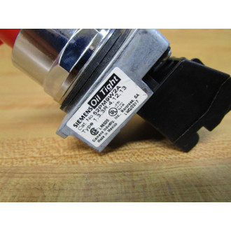 Siemens 52PM9W2A Push Pull Non-Illuminated Switch W52BJK - New No Box