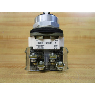 Allen Bradley 800T-J91KR1B Selector Switch 800TJ91KR1B W800T-XA - New No Box