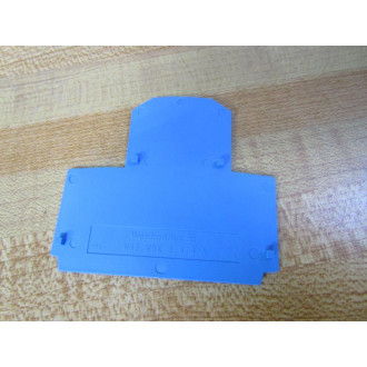 Weidmuller WAP WDK2.54N BL End Plate 1084080000 (Pack of 22)