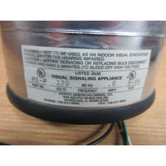 North American Signal MI-P Visual Signal Light MIP - Used