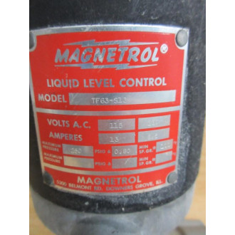 Magnetrol TF-63-S13 Liquid Level Control TF63S13 - New No Box